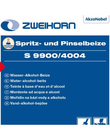 Spritz-und Pinselbeize Eiche S 9900/EI 4004 1 ltr - Zweihorn